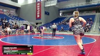 190 lbs Round 1 (16 Team) - Kennedy Merritt, Houston County vs Maxine Sullens, Lumpkin Co.