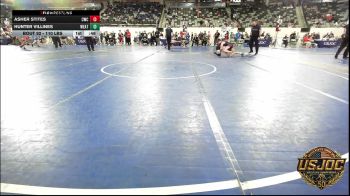 110 lbs Consi Of 4 - Asher Stites, Cowboy Wrestling Club vs Hunter Villines, Weatherford Youth Wrestling