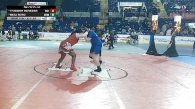 235 lbs Consi Of 4 - Thasendy Derissier, Milton vs Sara Tatro, Mohawk Trail