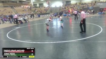 125 lbs Quarterfinal - Paizley Grace Hatcher, Everett Renegades Wrestling Club vs Sorin Meeks, Swamp Fox Wrestling