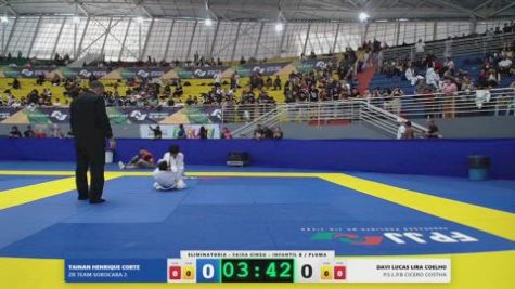 TAINAN HENRIQUE CORTE vs DAVI LUCAS LIRA COELHO 2026 FPJJ Circuito Paulista GI Etapa 3