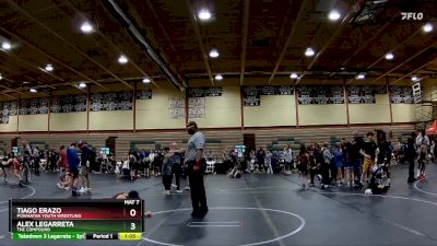 110 lbs 3rd Place Match - Alex Legarreta, The Compound vs Tiago Erazo, Powhatan Youth Wrestling