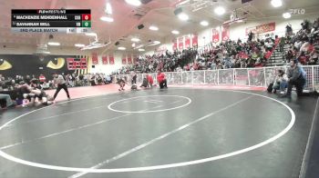 120 lbs 3rd Place Match - Savannah Bell, Vista Murrieta vs Mackenzie Mendenhall, Corona