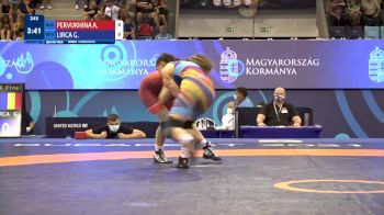 57 kg 1/4 Final - Angelina Pervukhina, Russia vs Georgiana Carla Lirca, Romania