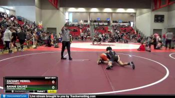 100 lbs Cons. Round 1 - Bayani Galvez, Assassins Wrestling vs Zachary Merkel, NonAffiliated