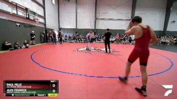 132 lbs Champ. Round 1 - Paul Feliz, All-Phase Wrestling Club vs Alex Fenwick, Reality Sports Wrestling Club