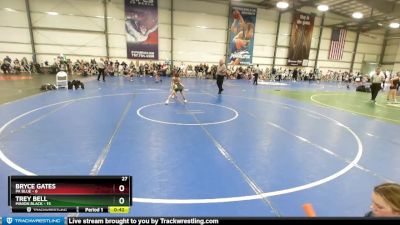 68 lbs Rd# 8- 12:30pm Saturday Final Pool - Bryce Gates, PA Blue vs Trey Bell, Minion Black