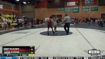 133 lbs Cons. Semi - Diego Villalobos, Mt. SAC vs Derrek Alcantar, Bakersfield