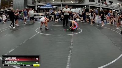 80 lbs Round 7 (8 Team) - Mason Reis, Buffalo Valley WC vs Shane Clark, Dynasty National Team