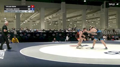125 kg Quarters - Rylan Kuhn, Air Force Regional Training Center vs Michael Mocco, Hawkeye Wrestling Club