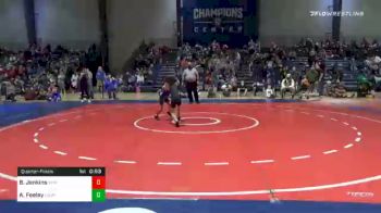 64 lbs Quarterfinal - Brock Jenkins, South Forsyth War Wrestling vs Andrew Feeley, Level Up