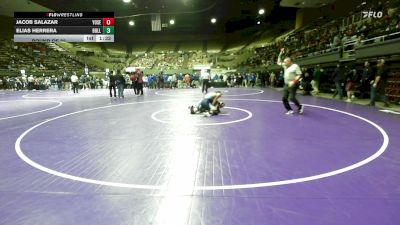150 lbs Round Of 32 - Jacob Salazar, Yosemite vs Elias Herrera, Bullard