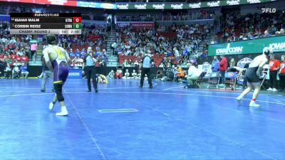 1A-150 lbs Champ. Round 2 - Corbin Reisz, Logan-Magnolia vs Isaiah Malm, Graettinger-Terril/Ruthven-Ayrshire