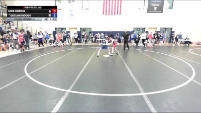 86 lbs Cons. Round 3 - Jack Koenig, IA vs Declan Moody, WI