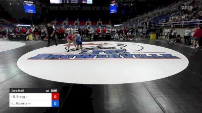 110 lbs Cons 8 #2 - Gigi Bragg, MI vs Libby Roberts, WA