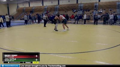 285 lbs Semifinal - Cito Tuttle, Rochester-CTC vs Brody Perry, UW-Eau Claire