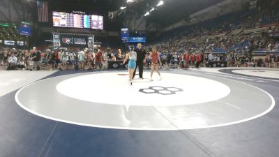 110 lbs Cons. Rd Of 64 - Olivia Bice, Nebraska vs Gianna Halsted, Iowa