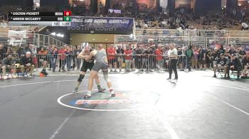190 1A Semifinal - Colton Fickett, Mount Dora vs ARRON McCARTY, Robinson