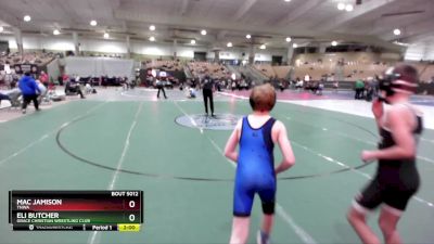 85 lbs Champ. Round 2 - Eli Butcher, Grace Christian Wrestling Club vs Mac Jamison, TNWA