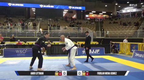 Froilan Mena Gomez vs Amir Littman 2025 Pan Jiu Jitsu IBJJF Championship