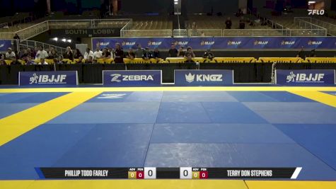Terry Don Stephens vs Phillip Todd Farley 2026 Pan Jiu Jitsu IBJJF Championship