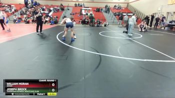 125 lbs 1st Place Match - William Moran, NWWC vs Joseph Brock, Takedown Express Wrestling Club