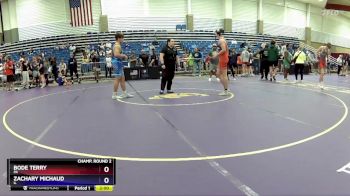 157 lbs Champ. Round 2 - Bode Terry, PA vs Zachary Michaud, IL