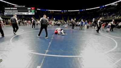 136 lbs Final - Chase Sparks, Connellsville vs Stephen Korte, Jim Thorpe
