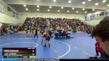 160 lbs Champ. Round 1 - Luke Hankins, Servite High School Wrestling vs David Gonzalez, Segerstrom High School
