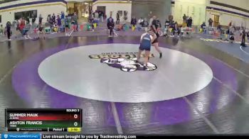 170 lbs Round 3 - Summer Mauk, Albion vs Ashton Francis, Trine