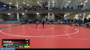 100 lbs Round 5 (6 Team) - Layne Miller, Archbold vs Eli Phillips, Bishop Watterson