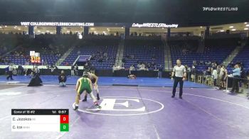 126 lbs Consolation - Calvin Jozokos, Bishop Guertin vs Cam Ice, Minnechaug