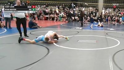 97 lbs Final - Coby Leon, Mat Assassins Red - MSE vs Ryan Sexton, Revival Oange