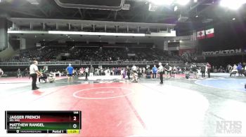 144 lbs Semifinal - Jagger French, Del Oro vs Matthew Rangel, Escalon