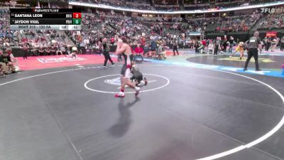 132-5A Cons. Round 3 - Jaydon Vigil, Prairie View High School vs Santana Leon, Brighton