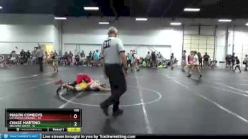 105 lbs Round 4 (8 Team) - Chase Martino, Orchard South vs Mason Comegys, U2 Upstate Uprising
