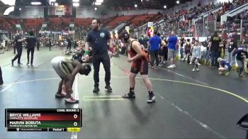 150 lbs Cons. Round 2 - Bryce Williams, Charlotte Grapplers vs Marvin Boruta, Plymouth Canton WC