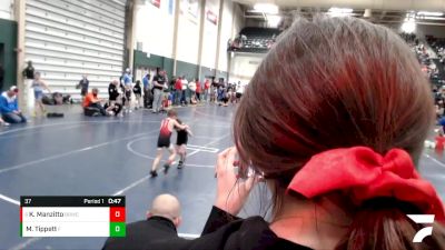 37 lbs Cons. Round 1 - Knox Manzitto, Big Red Wrestling Club vs Michael Tippett, GI Grapplers