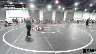 90 lbs 3rd Place - Eligh Reynolds, Inland Elite WC vs Israel Gonzalez, Unattached