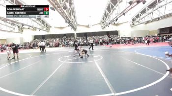 65-B lbs Consi Of 8 #1 - Roo Gerheart, The Hunt Wrestling Club vs Justin Foster II, All I See Is Gold Academy