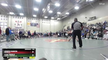 106 lbs Quarterfinal - Joseph Marcin, Arlington vs Cade Riddle, Lakeway Christian Aca