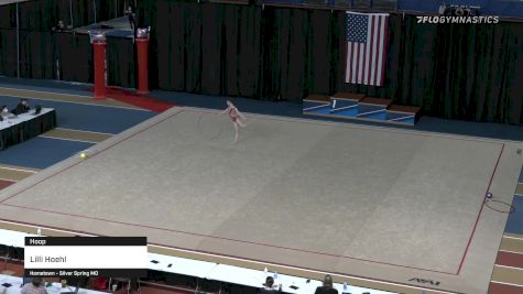 Lilli Hoehl - Hoop - 2021 Rhythmic Elite Qualifier