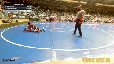 75 lbs Consi Of 16 #2 - Moxx Lopez, Proving Grounds Wrestling vs Easton Bowen, Standfast