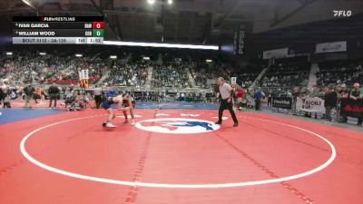 3A-126 lbs Quarterfinal - Ivan Garcia, Rawlins vs William Wood, Cody