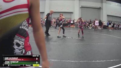 72 lbs Round 8 (10 Team) - Cameron Ramp, Backyard Brawlers Gold vs Valen King, Bandits