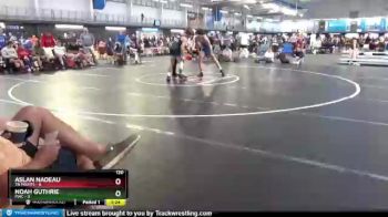 120 lbs Round 2 (6 Team) - Aslan Nadeau, TN Misfits vs Noah Guthrie, PWC