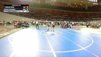 3A Boys 175 lbs Cons. Round 2 - Jordan Ness, Santiam Christian Boys vs Devon Sturgell, Warrenton Boys