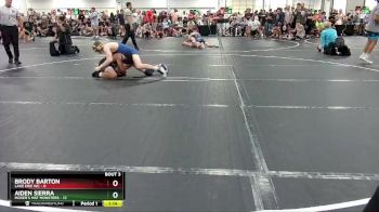 120 lbs Round 1 (6 Team) - Aiden Sierra, Moser`s Mat Monsters vs Brody Barton, Lake Erie WC