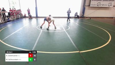 100 lbs Rr Rnd 1 - Anthony Colantuono, All-American Wrestling Club vs Maxwell Schnurstein, Indiana Outlaws Silver