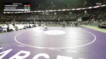 Quarterfinal - Zach Bartels, Canton vs Chance Wagner, Philip/Kadoka Area/Wall